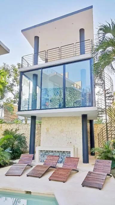 108 Amena Minutes To The Beach With Pool & Gym Apartment Tulum