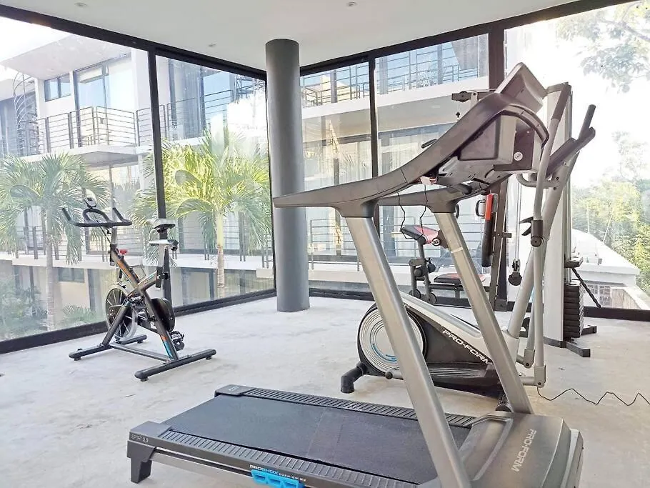 108 Amena Minutes To The Beach With Pool & Gym Apartment Tulum